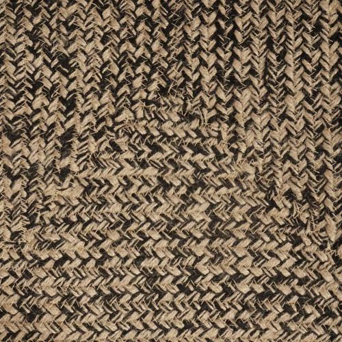 Килими за помещение Естествено и черно 200 x 290 см юта