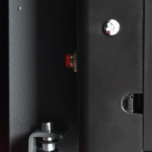 Цифров сейф с заключване Тъмносив 31 x 20 x 20 см Стомана