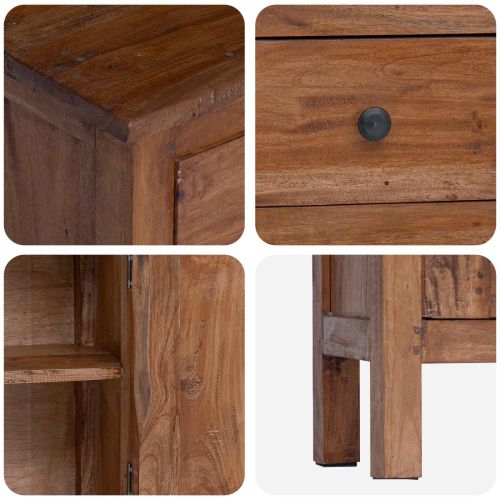 Стойка за растения Кафяво 36 x 25 x 80 см Махагоново дърво