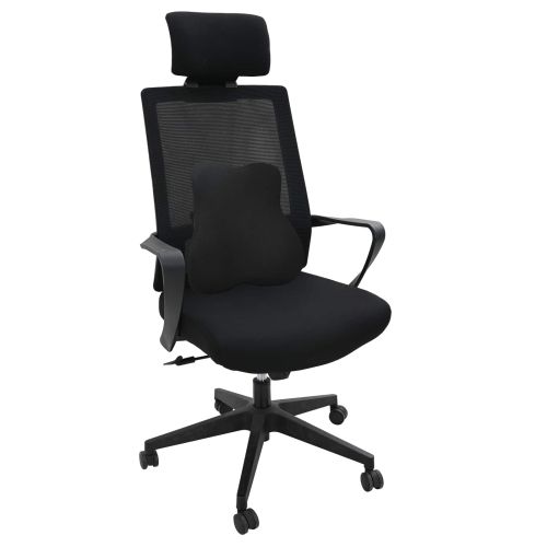 Възглавница Регулирума Черно 40 x 40 x 11 см Мемори пяна