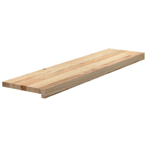 Стълбищни стъпала, 20 бр, 100x30x2 см, необработен масивен дъб