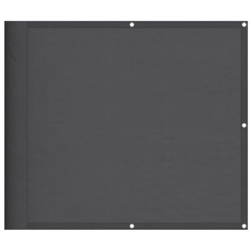 Балконски параван антрацит 90x800 см 100% полиестер оксфорд