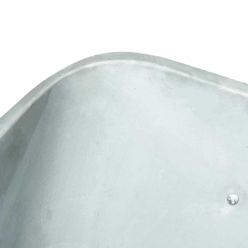 Количка Сребрист и Черен 141 x 60 x 57 см Стомана