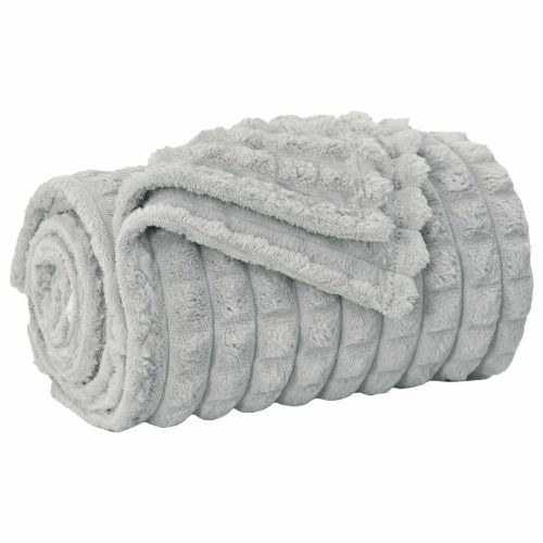 Одеяло Сив 200 x 150 cm Мека вълна