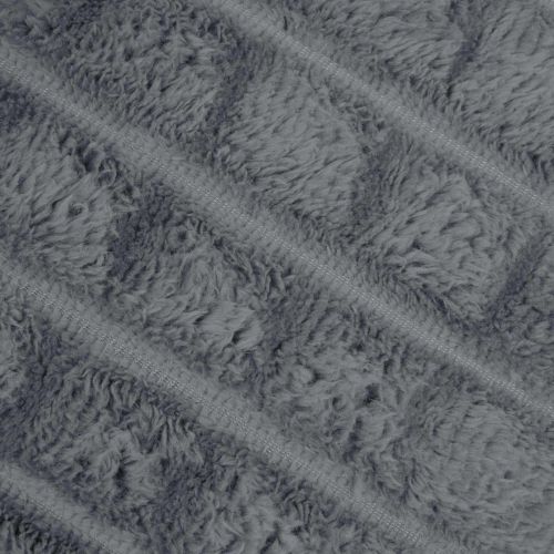 Одеала за хвърляне 6 pcs Тъмен сив 240 x 220 cm Мека вълна