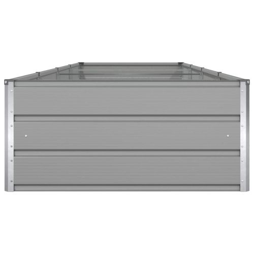 Кашпа Светлосиво 385 x 100 x 45 см Галванизирана стомана