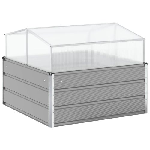 Кашпа Светлосиво 100 x 100 x 77 cm Галванизирана стомана