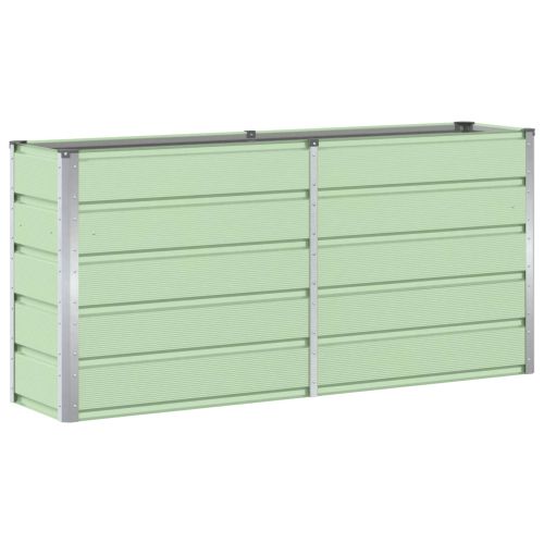 Кашпа Зелен 160 x 40 x 75 см Стомана