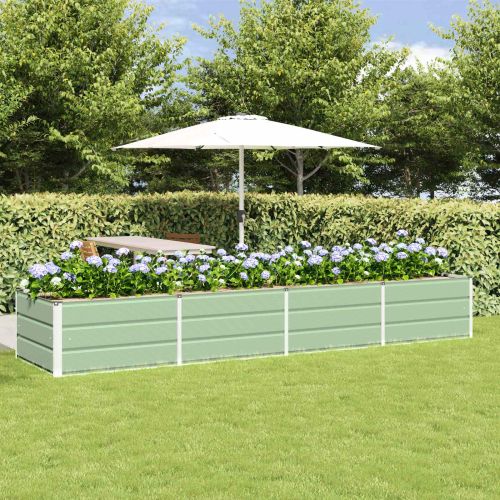 Кашпа Зелен 320 x 80 x 45 cm Стомана