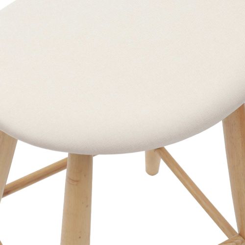 Обедени столове 2 pcs Естествен 46 x 37 x 63 см