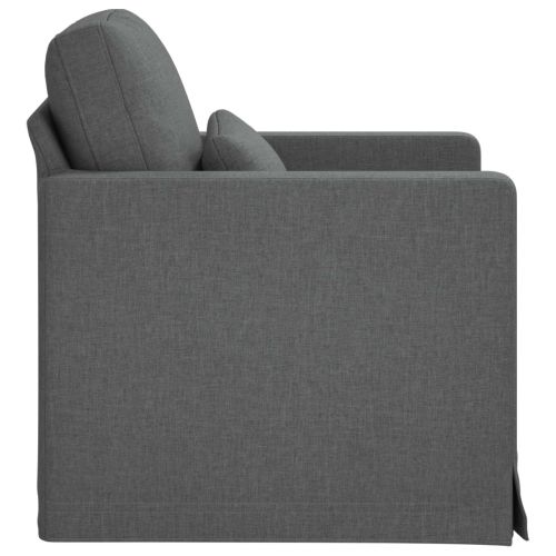 Диван Тъмен сив 78 x 78 x 80 см текстил