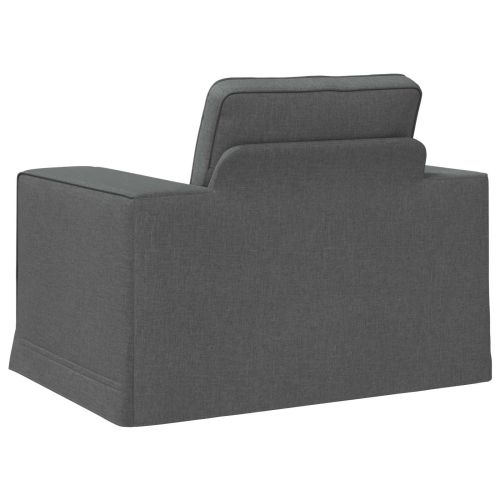 Диван Тъмен сив 103 x 80 x 82 см текстил