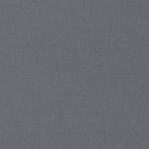 Релакс стол с табуретка, тъмносив, текстил