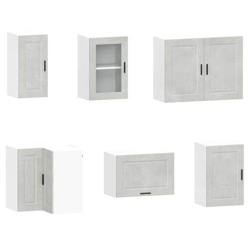 Комплект кухненски шкафове от 11 части Porto, инженерно дърво