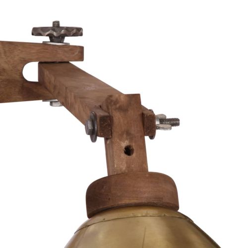 Стенни лампа, 25 W, античен месинг, E27