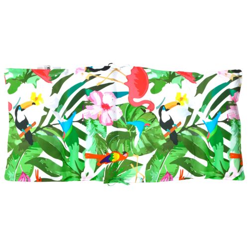 Възглавници за стол с ниска облегалка 2 бр многоцветни Оксфорд