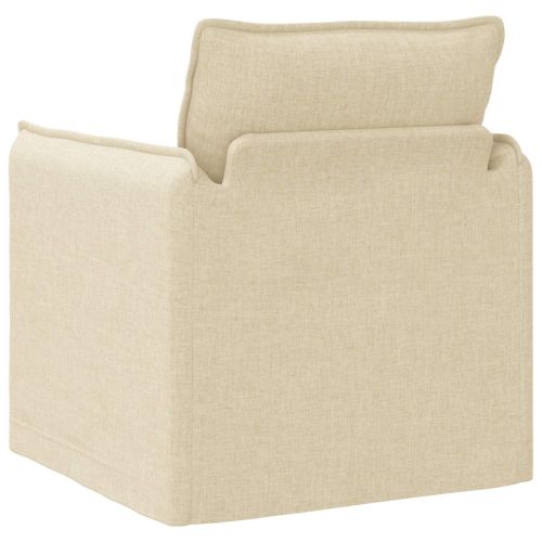 Диван Крем 195 x 82 x 85 см текстил