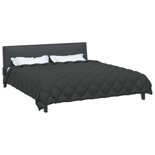 Зимен юрган Антрацит 200 x 240 cm Микрофибър