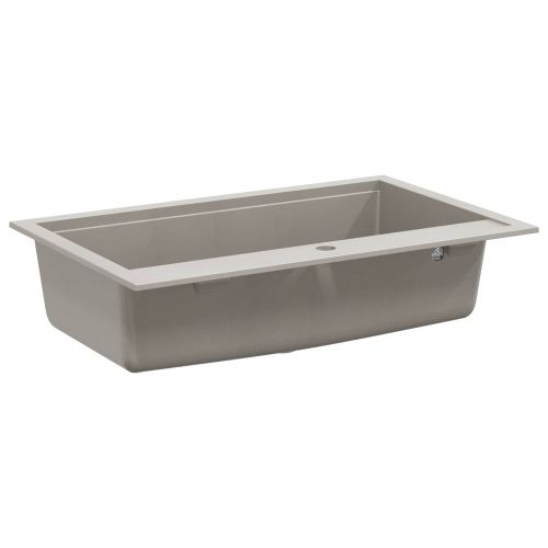 Мивка Сив 795 x 505 мм Гранит