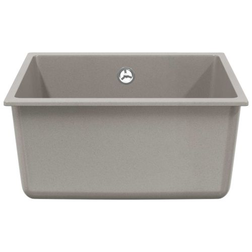Мивка Сив 430 x 460 мм 80% Кварц и 20% Смола