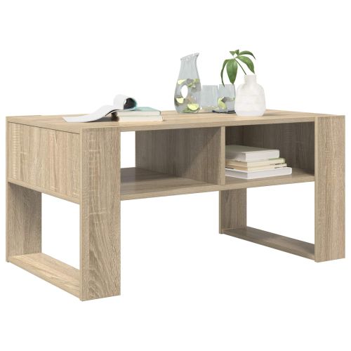Масичка за кафе Сонома дъб 92 x 53 x 45 см Инженерно дърво