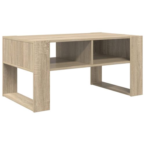 Масичка за кафе Сонома дъб 92 x 53 x 45 см Инженерно дърво