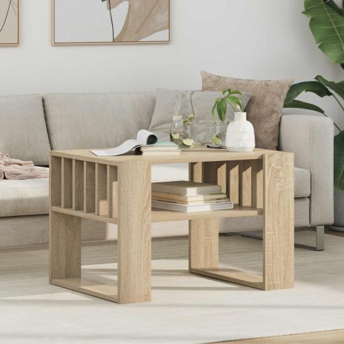 Масичка за кафе Сонома дъб 66 x 49,5 x 45 см Инженерно дърво