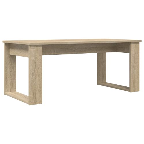 Комплект кафе маса 2 бр. Сонома дъб 100 x 50 x 42 см