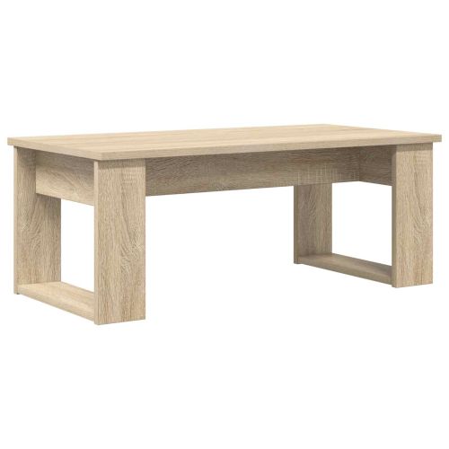 Комплект кафе маса 2 бр. Сонома дъб 100 x 50 x 42 см