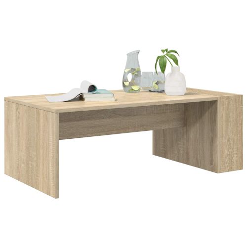 Масичка за кафе Сонома дъб 95 x 50 x 34 см Инженерно дърво