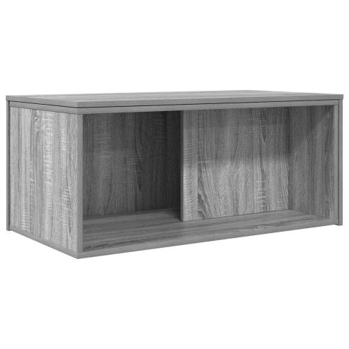 Комплект кафе маса 2 бр. Сив Сонома 90 x 48 x 40 см