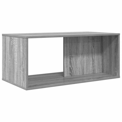Комплект кафе маса 2 бр. Сив Сонома 90 x 48 x 40 см