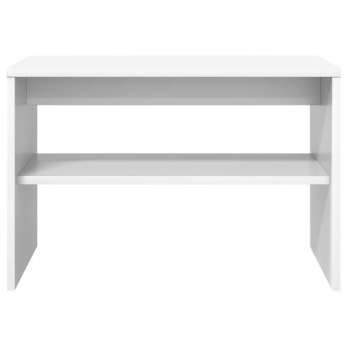 ТВ шкаф Бяло 60 x 35 x 40 см Инженерно дърво