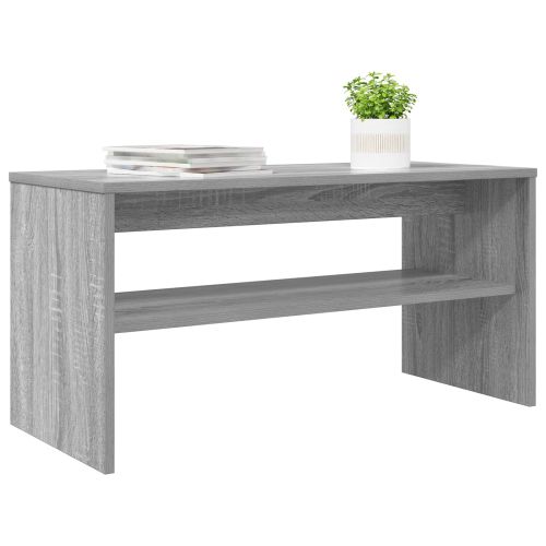 ТВ шкаф Сив Сонома 80 x 35 x 40 см Инженерно дърво