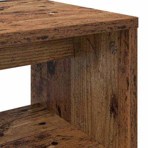 ТВ шкаф Старо дърво 80 х 30 х 40 см Инженерно дърво