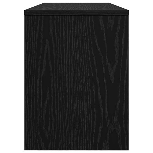 ТВ шкаф 100 x 30 x 40 см Черния дъб Инженерна дървесина