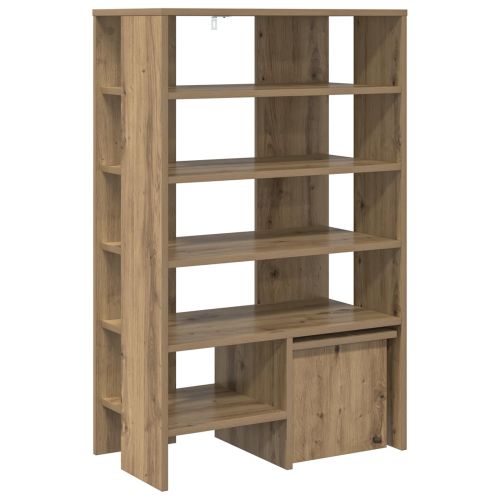 Шкаф за обувки 2 бр. 62 x 35 x 100 см Инженерна дървесина