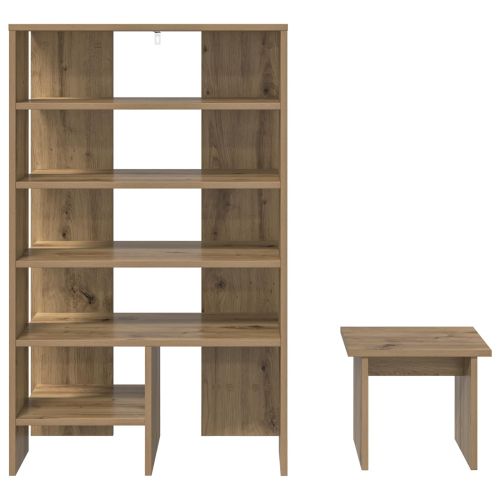 Шкаф за обувки 2 бр. 62 x 35 x 100 см Инженерна дървесина