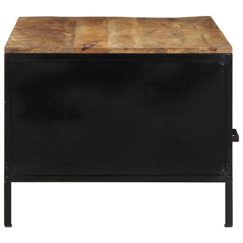 Масичка за кафе с чекмедже Кафяво 90 x 50 x 40 cm