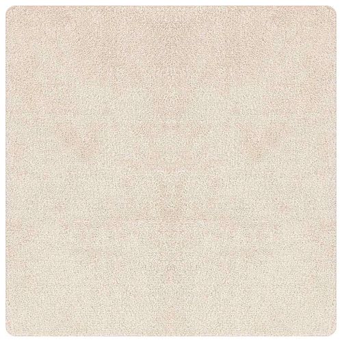 Антихлъзгащ shaggy килим Крем 120 x 120 cm ПП