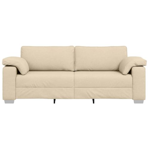 Диван Крем 219 x 80 x 82 см текстил