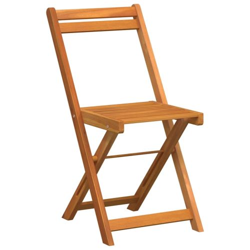 Бистро комплект 3 pcs Натурален маслен Солидно акациево дърво