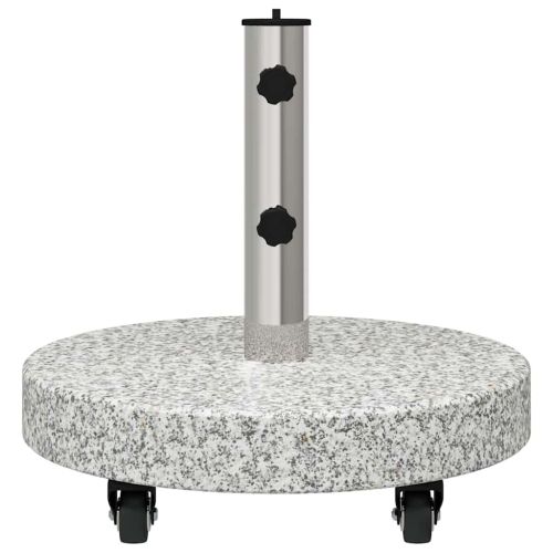 Основа за чадър Сив 45 x 45 x 45 cm Гранит и Неръждаема Стомана