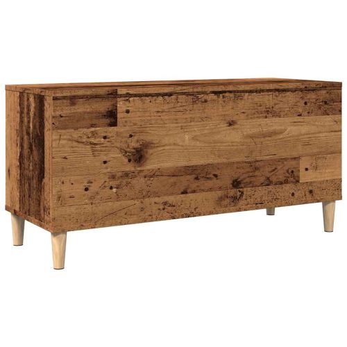 Шкаф за грамофонни плочи, 100x38x48 см, инженерно дърво