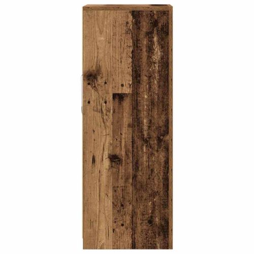 LED конзолна маса Кафяво 41 x 37 x 100 см Инженерно дърво