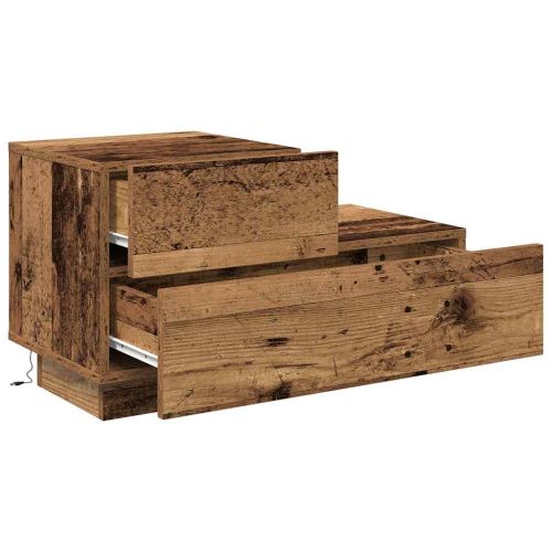 Нощен шкаф Старо дърво 70 x 36 x 40,5 см Инженерно дърво