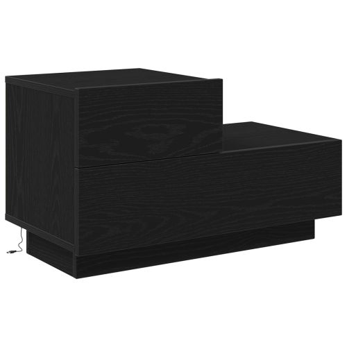 Нощен шкаф Черния дъб 70 x 36 x 40,5 см Инженерна дървесина