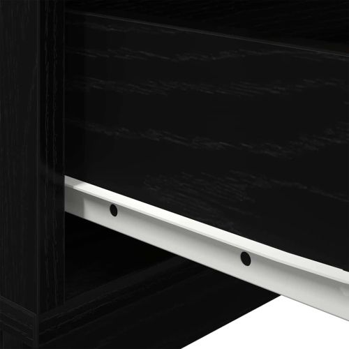 Нощен шкаф Черния дъб 70 x 36 x 40,5 см Инженерна дървесина