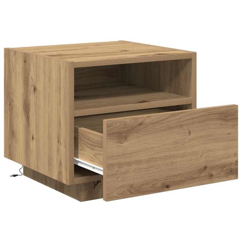 Нощен шкаф с чекмедже Дъб 40 x 39 x 37 см Инженерно дърво