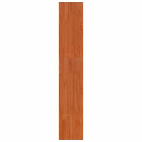 Шкаф за книги Кафяво с восъчно покритие 80 x 30 x 167,5 см